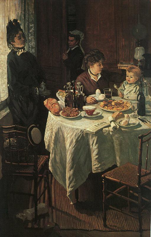 Claude Monet The Luncheon oil painting image